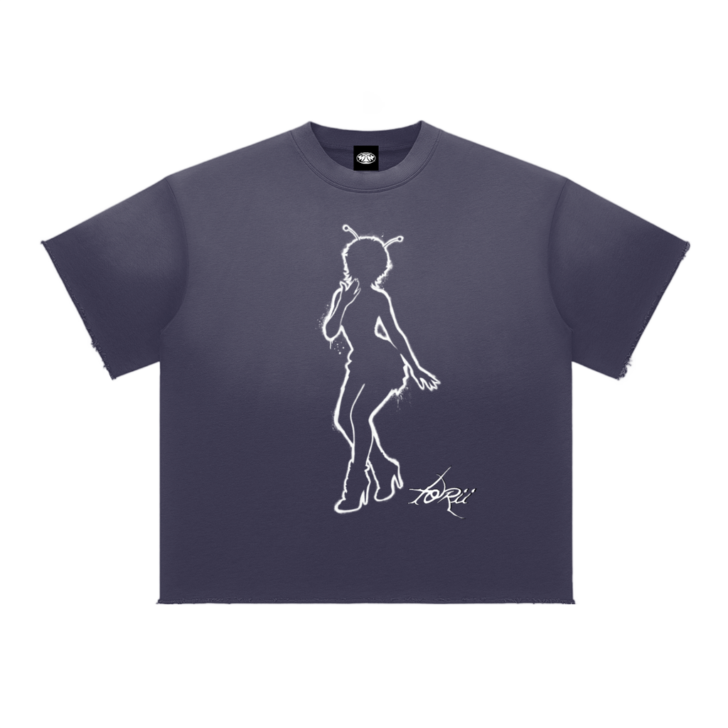 Signature TORii Tee in Navy