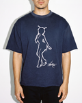 Signature TORii Tee in Navy